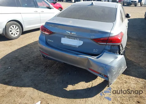 2015 Hyundai Genesis 3.8 из США, поврежденный, VIN KMHGN4JE7FU071193